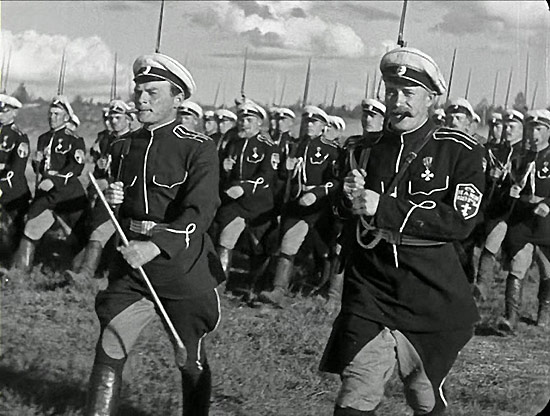 Каппелевцы в фильме Щорс, 1934