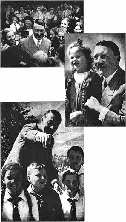 Adolf Hitler and kids