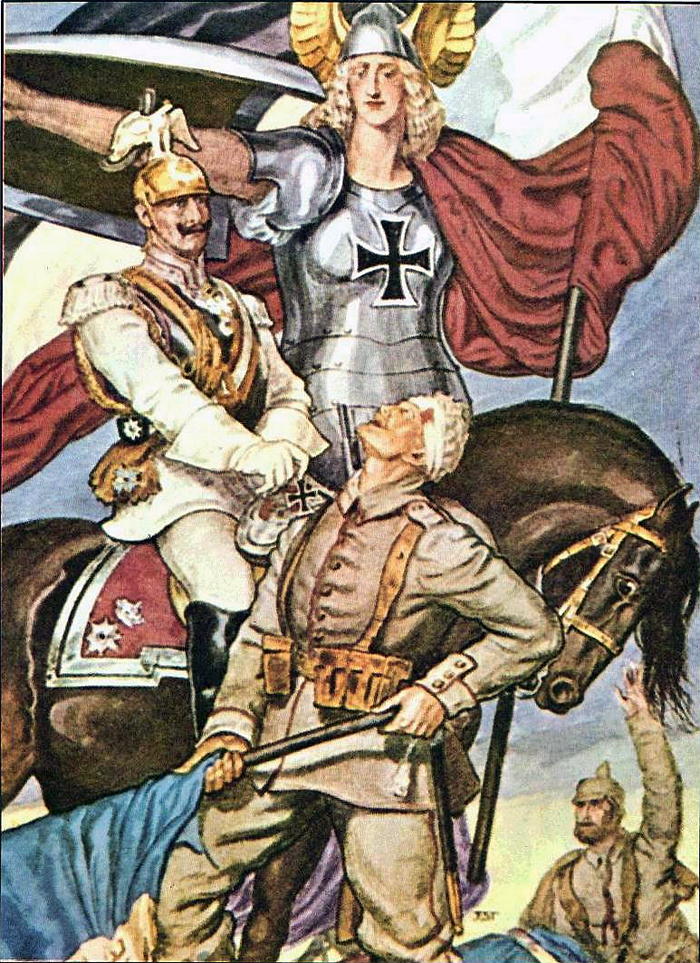 Немецкий пропагандистский плакат