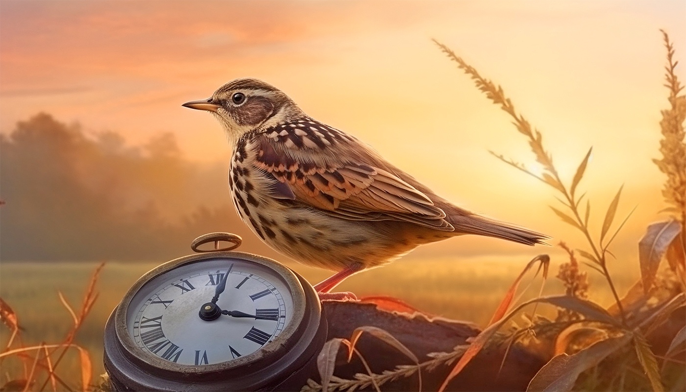 Хронотип жаворонок - рано просыпается и рано ложится спать