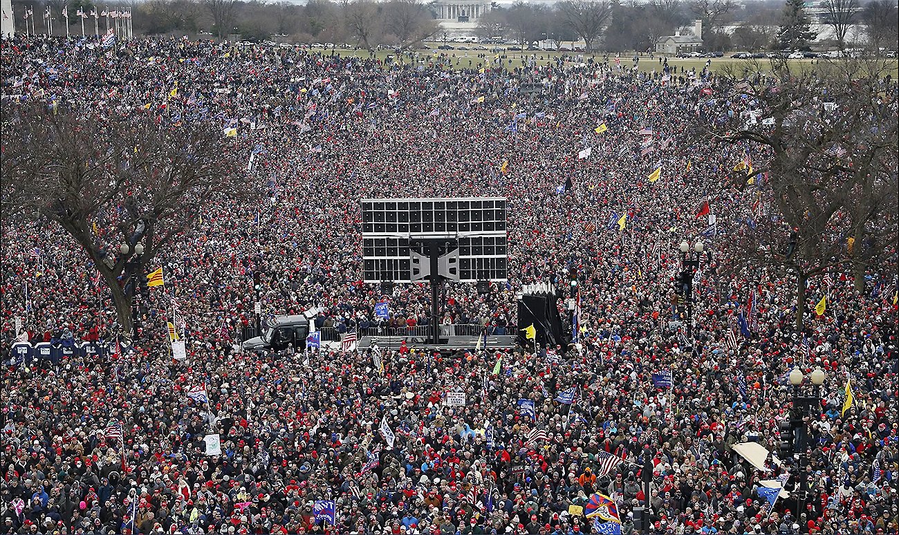 митинг в поддержку Дональда Трампа