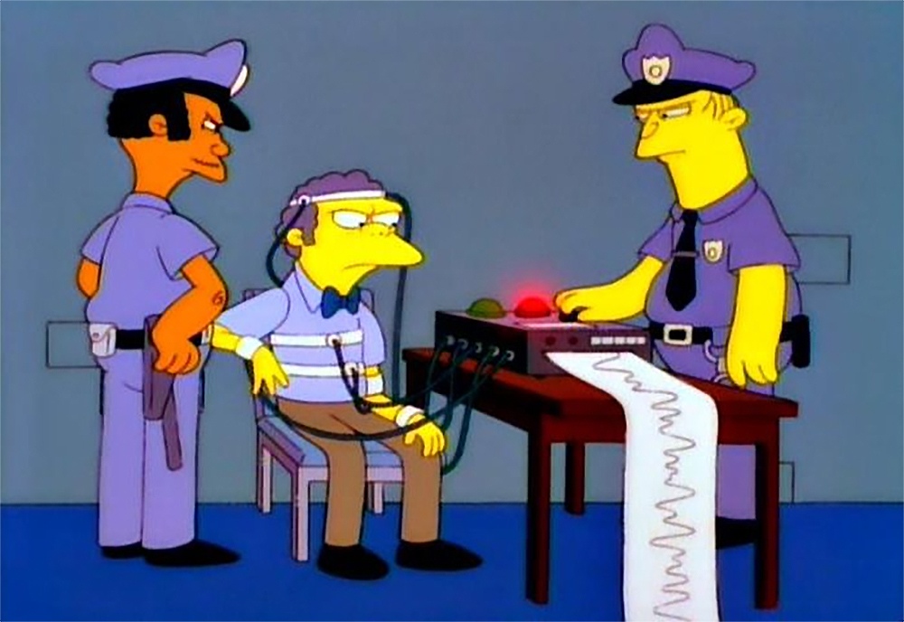 ошибки полиграфа