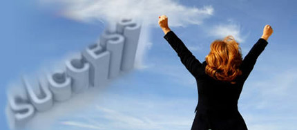 успешная женщина