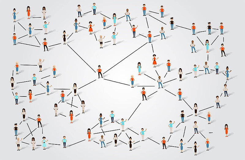 ������� ����������� (the six-handshake rule)