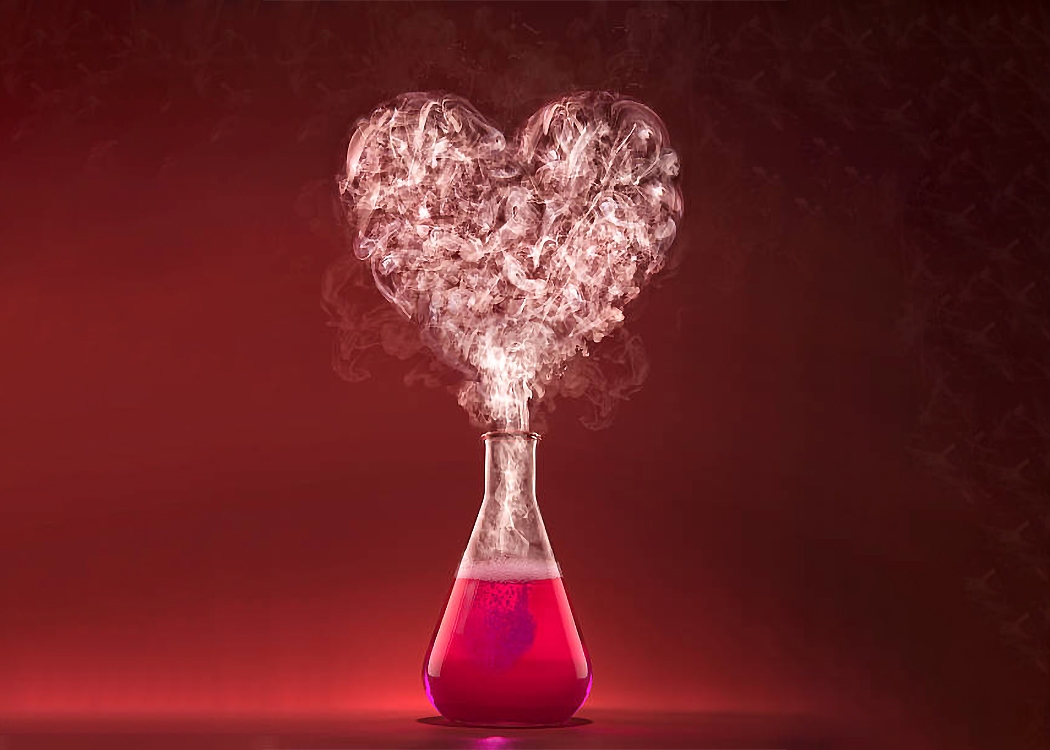 химия любви, любовное чувство в пробирке